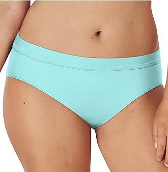 Bali Women's DFMMBK One Smooth U Modern Microfiber Bikini Panty, Spearmint, 7