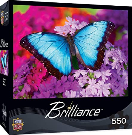 MasterPieces Brilliance Iridescence - Butterfly 550 Piece Jigsaw Puzzle