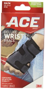 ACE Deluxe Wrist Brace Left SmallMedium