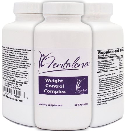 Fentalena Diet Pill For Women - Weight Control Complex 60 Capsules - Best Weight Loss Pills for Women That Work Fast