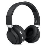 Ailihen BT-02 Over-ear Wireless Bluetooth CSR 40 Headphones Foldable Stereo with Build-in MicrophoneWired Music HeadsetsBlack