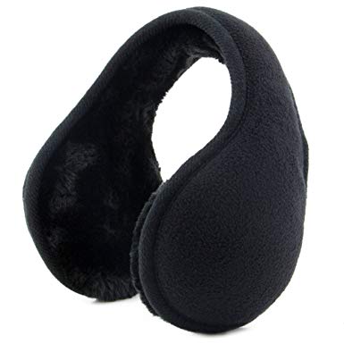 Metog Unisex Foldable Ear Warmers Polar Fleece/kints Winter EarMuffs …