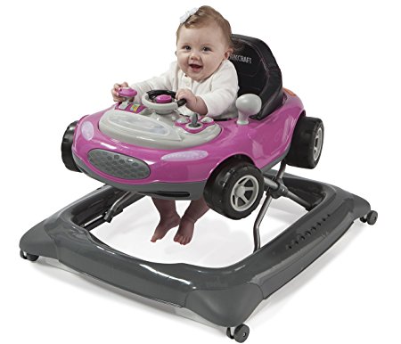 Stork Craft Mini-Speedster Activity Walker, Pink