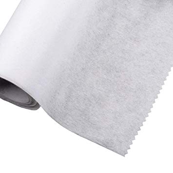 Iron On/Fusible Interfacing Fabric - Light Weight 75cm Wide - 2 Metres - White