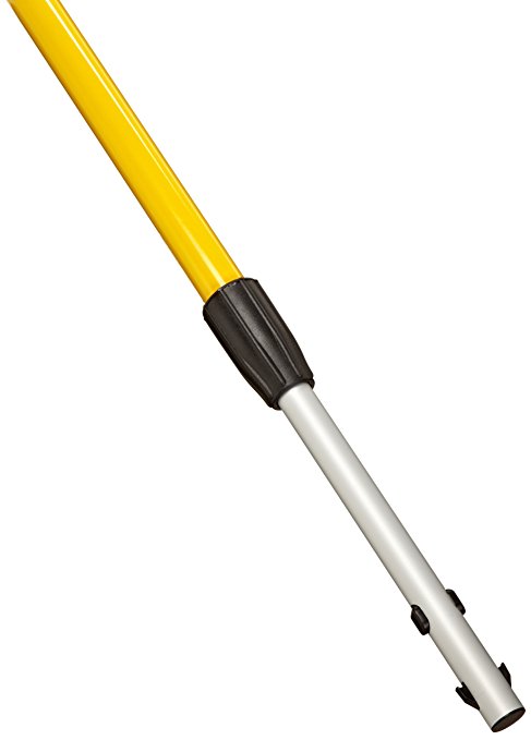 Rubbermaid FGQ75500YL00 HYGEN Quick-Connect Straight Extension Mop Handle, Yellow