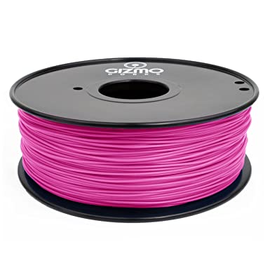 Gizmo Dorks 3mm (2.85mm) ABS Filament 1kg / 2.2lb for 3D Printers, Pink