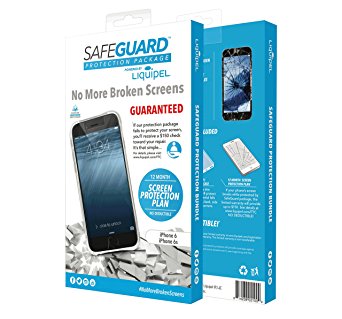 Liquipel Safeguard all Inclusive Protection Bundle with $150 Protection Guarantee (iPhone 6/6s)