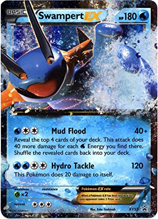 Pokemon Swampert EX # XY55 Foil Holo Promo Card XY 55