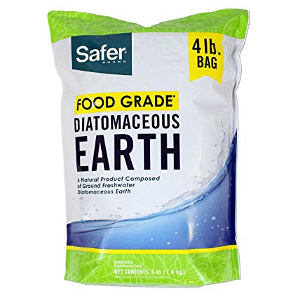 Safer Brand 51704 Food Grade Diatomaceous Earth – 4 lb