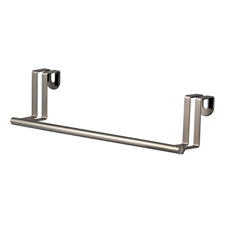 Spectrum Diversified Over the Door Towel Bar, Brushed Nickel