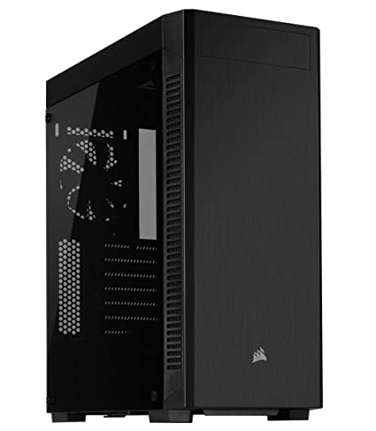 Corsair 110R Mid-Tower ATX Case, Acrylic Side Panel - Black