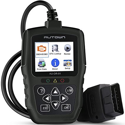 AUTOWN OBD2 Scanner Car Diagnostic Tool，Enhanced Mode 6 Live Data Automotive Code Reader