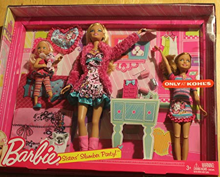 Barbie Sisters Slumber Party Set by Mattel