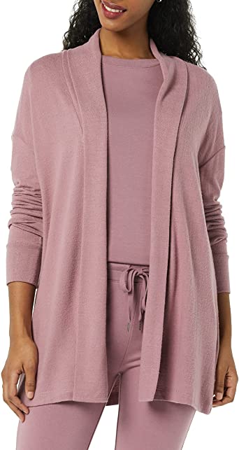 Daily Ritual Women's Cozy Knit Open Cardigan