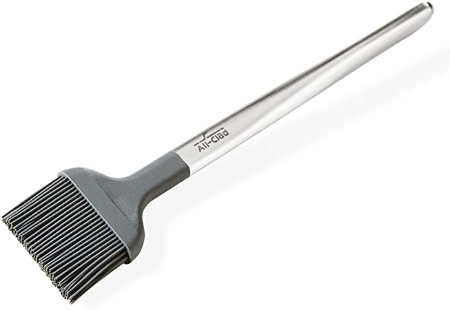 All Clad Silicone Tools Pastry Brush, Stainless Steel and Black
