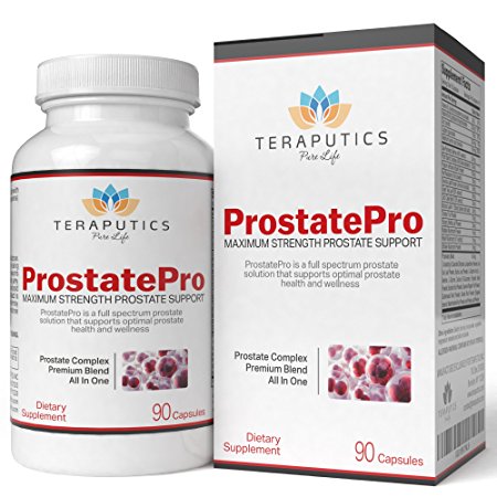 ProstatePro - 33 Premium Ingredients - Saw Palmetto, Beta Sitosterol, Green Tea, Shitake Mushroom,   29 More, 930mg, 45 servings, Full Spectrum Ultimate Prostate Supplement