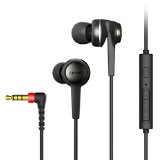 GranVela In-Ear Headphones Phrodi POD-500 Earbuds High Performance Enhanced Stereo Earphones With Microphones35mm Jack 3 Different Size Ear Inserts  Retail Packagingfor iPhone 6 Plus 5S 5C 5 4S iPad Air 2 Mini 3 Samsung Galaxy S6 S5 S4 Note Tab Nexus HTC Motorola Nokiamore Phones and Tablets Black