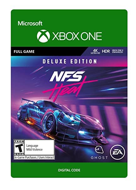 Need for Speed: Heat Deluxe Edition - [Xbox One Digital Code]