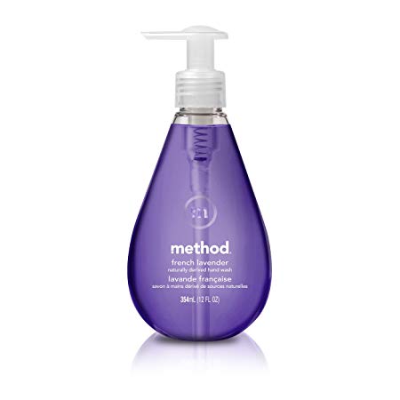 Method Gel Hand Soap, French Lavender, 12 Ounce (Pack 6)