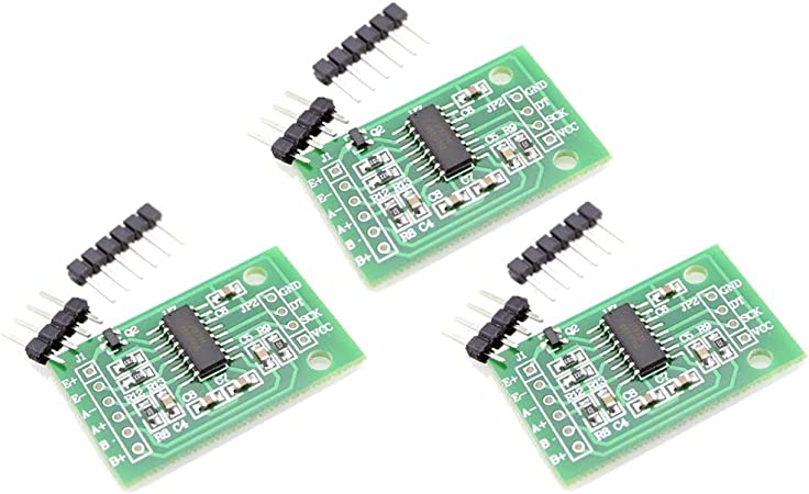 HiLetgo 3pcs HX711 Weighing Sensor Dual-Channel 24 Bit Precision A/D Module Pressure Sensor