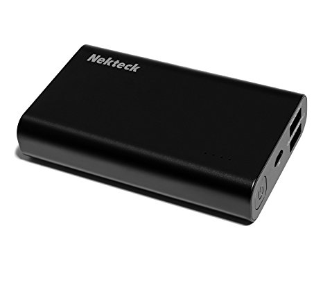 Nekteck 10050mAh Power Bank with Quick Charge 3.0 Output, Power Pack Portable Phone Charger External Backup Battery for Samsung, iPhone, iPad and more [Qualcomm Certified]