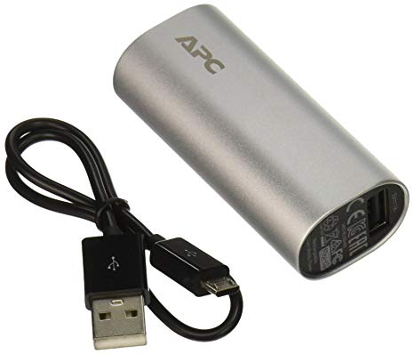 APC M3 Mobile Power Pack for Smartphones - 3,000mAh, Silver