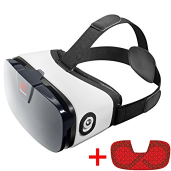 VR Headset - Virtual Reality Goggles by VR WEAR 3D VR Glasses for iPhone 6/7/8/Plus/X & Samsung S6/S7/S8/Note and other Android Smartphones with 4.5-6.3" Screens - Infinity