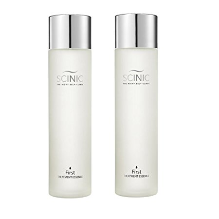 SCINIC First Treatment Essence Face Fluid All Skin Types Women Yeast 150ml x2 (Package of 2)