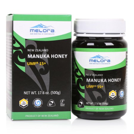 Melora UMF 15  Manuka Honey, 500g (17.6oz)