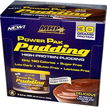 MHP Power Pak Pudding Chocolate -- 8.8 oz Each / Pack of 6