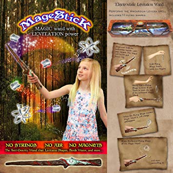Harry Potter MageStick Levitation Wand | Wizard's Wand | Fun-Fly-Stick (FunFlyStick) | Wingardium Leviosa | Created by Unitech Toys