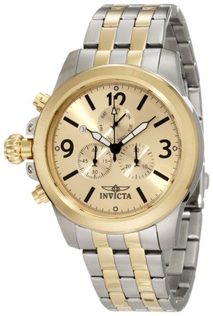 Invicta Men's 10057 Specialty Lefty Chronograph Steel Watch