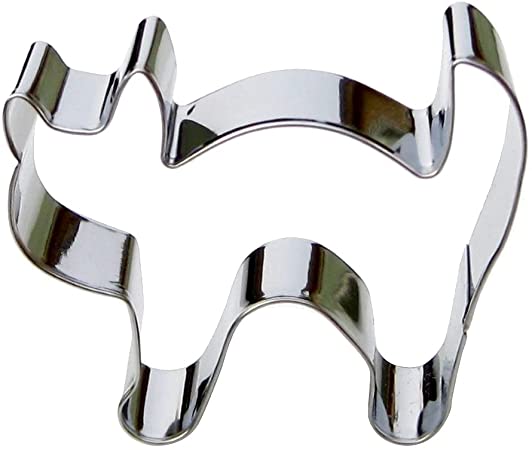 Scared Cat Cookie Cutter- Stainless Steel