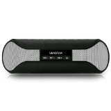 Bluetooth Speaker Portable Wireless Stereo Speaker and Speakerphone with 2 X 3w Surround Sound Boombox Buddy Speaker Ultra Bass Subwoofer Speaker NFC Function Mic for All Phones and Tablet Iphone Samsung Nexus Laptops Computers Mp3 Player Silver