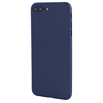 iPhone 7 Plus Case, Thinnest Cover Premium Ultra Thin Light Slim Minimal Anti-Scratch Protective - For Apple iPhone 7 Plus | totallee The Scarf (Navy Blue)