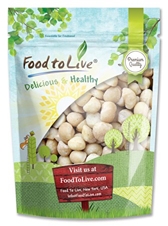 Food to Live Macadamia Nuts (Raw) (4 Pounds)