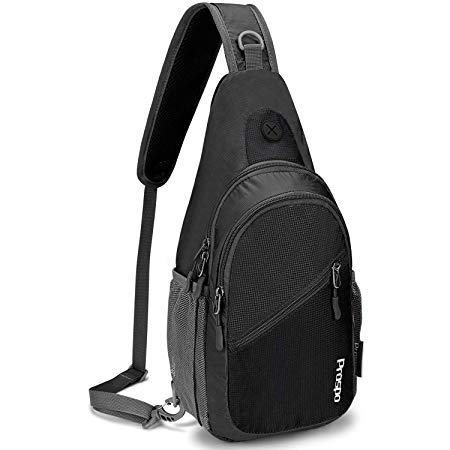 G4Free Prospo Sling Backpack, Multipurpose Small Shoulder Chest Bag Cross Body Daypack for Men & Women Outdoor Cycling Travel Hiking