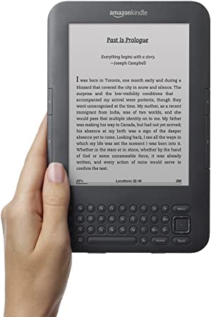 Kindle Keyboard, Wi-Fi, 6" E Ink Display - for international shipment