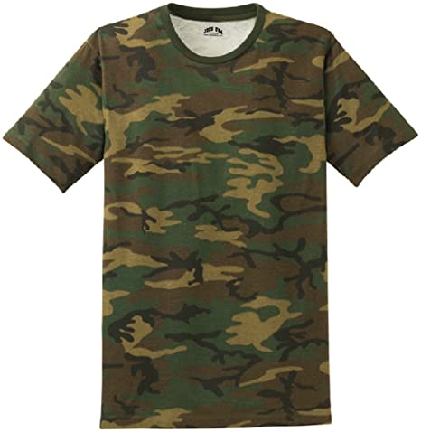 Joe's USA Mens Camo-Camouflage T Shirts in Mens Sizes: XS-4XL