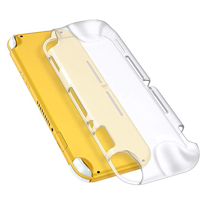 ESR Essential Zero Designed for Nintendo Switch Lite Case, Slim Clear Soft TPU, Flexible Silicone Cover for Nintendo Switch Lite (2019), Clear