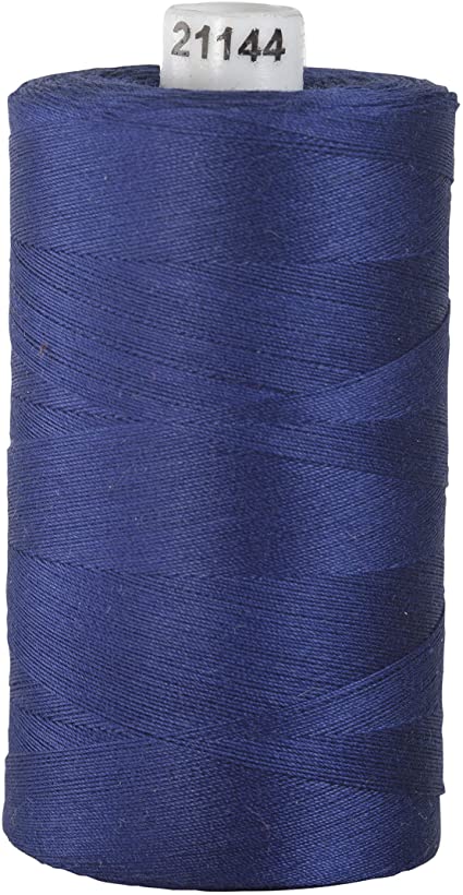 Connecting Threads 100% Cotton Thread - 1200 Yard Spool (Persian Blue)