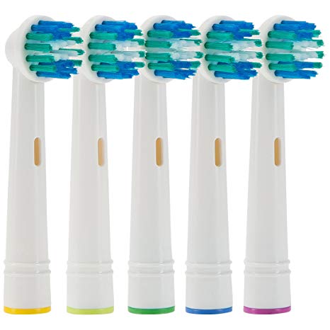 Ultratec 5 x Spare Brush Heads, Brush Heads Suitable for Oral B toothbrushes