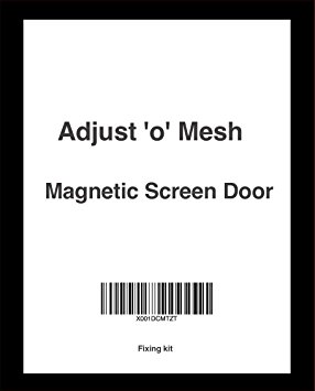 Magnetic Screen Door Kit (Black-)