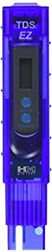 HM Digital TDS-EZ Water Quality TDS Tester, 0-9990 ppm Measurement Range, 1 ppm Resolution, 3% Readout Accuracy (NEW)