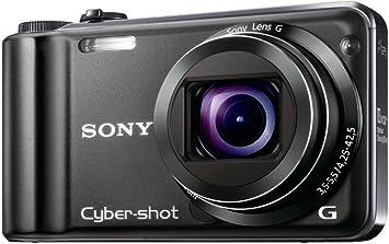 Sony Cyber-Shot HX5 Compact Digital Camera - Digital Cameras (10.2 MP, 3648 x 2736 Pixels, CMOS, 10x, Full HD, Black)