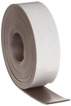 Flexible Magnet Tape - 116 thick x 1 wide x 10 feet 1 roll