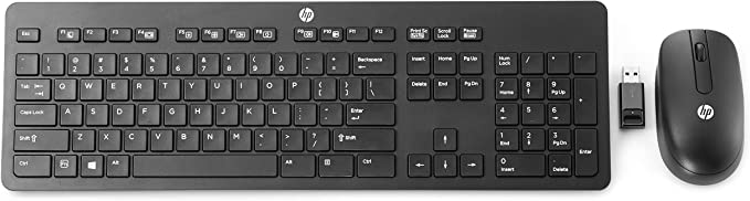 HP Slim Wireless Keyboard and Mouse