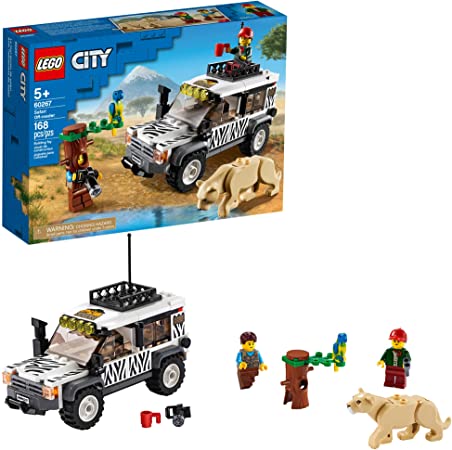 LEGO City Safari Off-Roader 60267 Off-Road Toy, Cool Toy for Kids, New 2020 (168 Pieces)