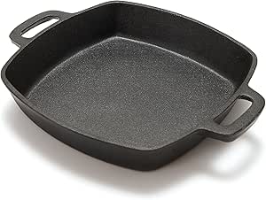 GrillPro 91658 Cast Iron Square Pan