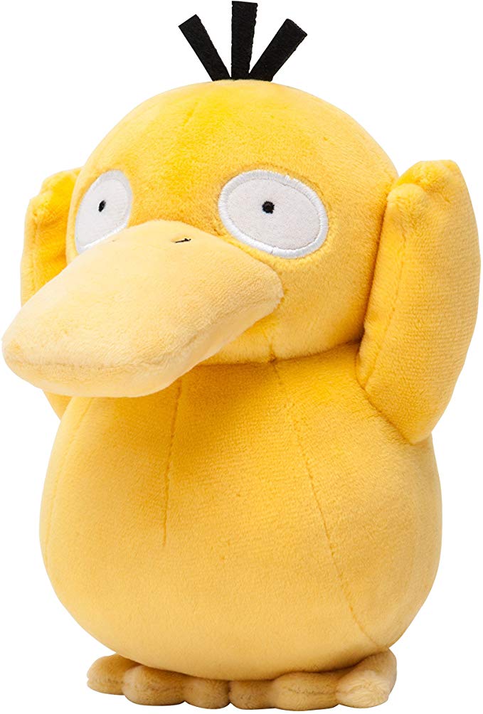 Pokemon Center Original (7-Inch) Poke Plush Doll Psyduck (Koduck)